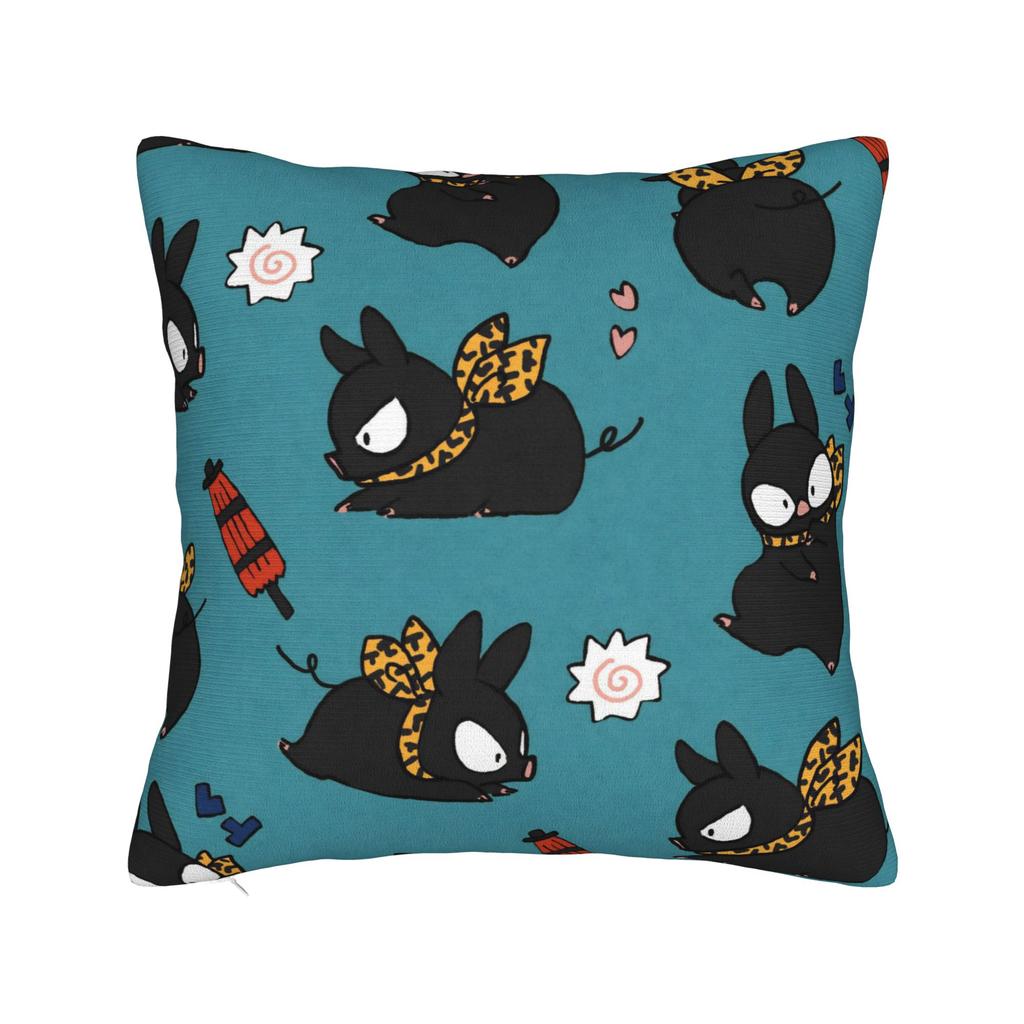 Ryoga Hibiki Inspired Pattern Square Pillow Covers Living Room PChan Ranma Anime Manga Cushion Cover Decor Pillow Cover