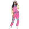 70s 80s Tracksuit Jogging Suit Costume for Men and Women, Halloween Cosplay Streetwear