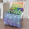 Spiel D-Dandys Welt Decke Für Sofa Zimmer Mikrofaser Bettwäsche Decke Büro Reise Geschenk Zuhause