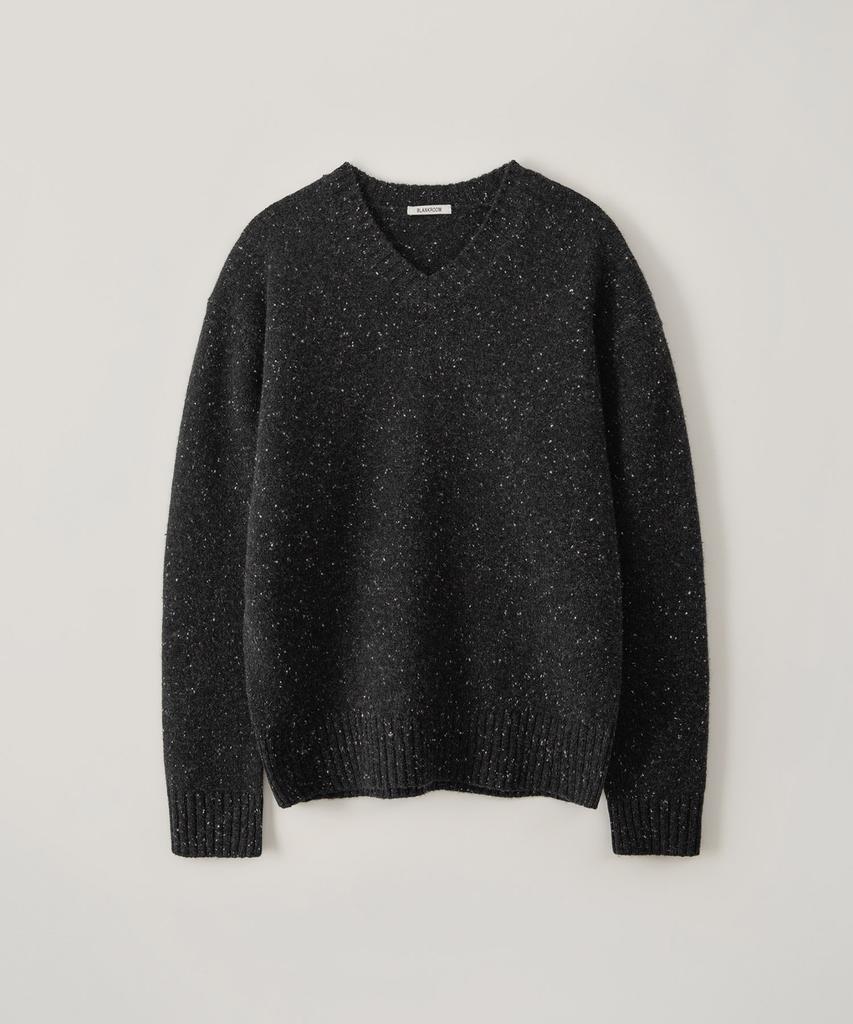 BLANKROOM Nep V Knit_Night Sky