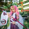 72/104cm Demon Slayer Katana Kimetsu No Yaiba Ašmenys Anime Cosplay Rekvizitas Tanjirou Mitsuri Tikras Dydis Japoniška Katana Kardas Vaikų Žaislas