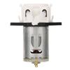 12V  3*5 Dosing Pump DIY Peristaltic Tube Head For Aquarium Lab Chemical Analysis(white)