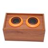Wooden Tweeter Speaker HiFi Loseless Sound Passive Wooden Treble Speaker 35W 6 Ohm  Wood Grain