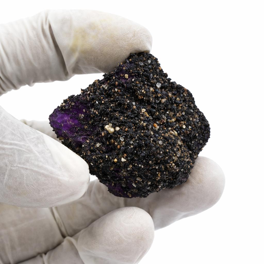 Natural Purple Sapphire Loose Gemstone 187 Ct Uncut Rough September Birthstone for Gem Collections