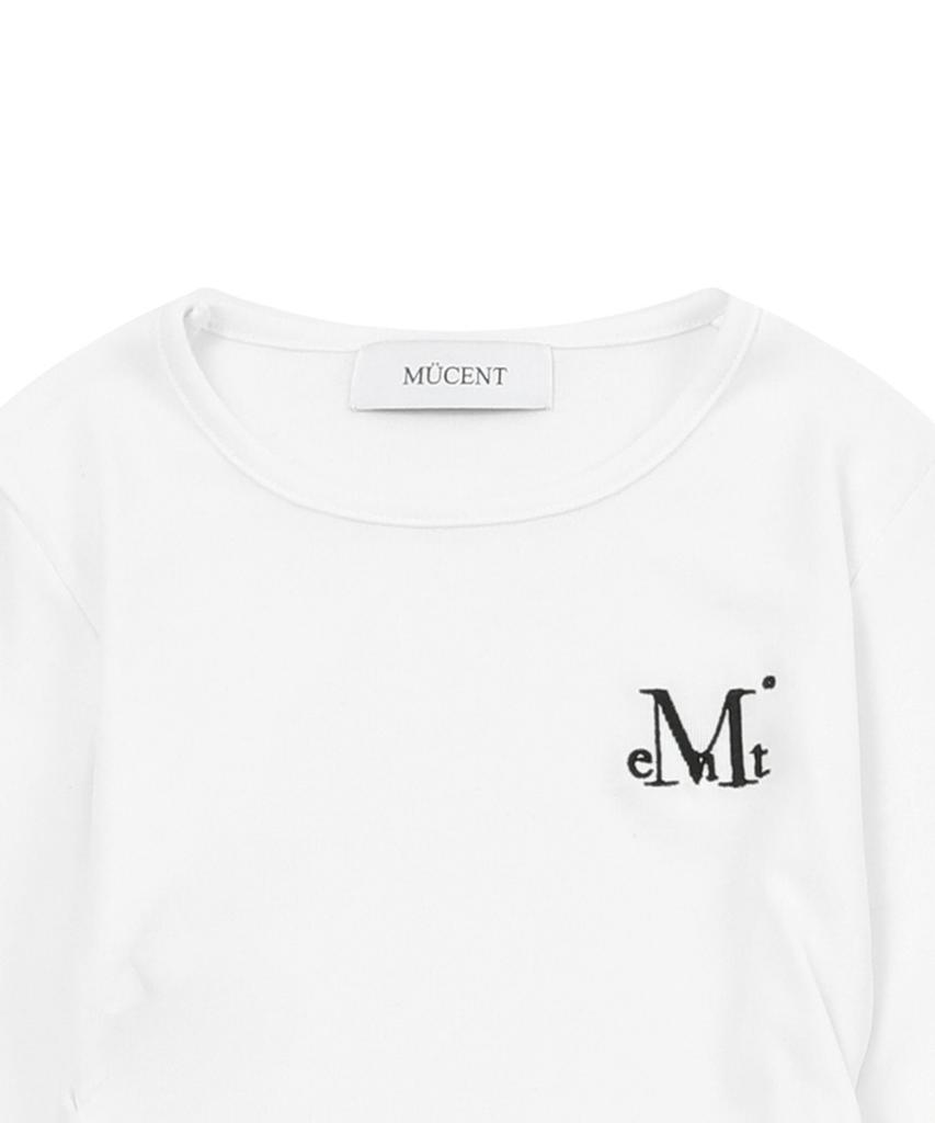 Mucent Deli Crop Shirring Tee (3 Colors)