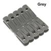 10pcs Portable Non-slip Household Bathroom Velvet Hangers Clips Dress Rack Hanging Hooks Coat Holder