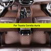 Car Floor Mats For Toyota Corolla Auris Auto Carpets Foot Coche Accessorie