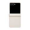Para Samsung Galaxy Z Flip 7 6 5 4 3 Zflip7 Z Flip6 Flip5 Flip4 Flip3 Capa para Celular Dobrável Cor Doce Capa de Pele Líquida à Prova de Choque