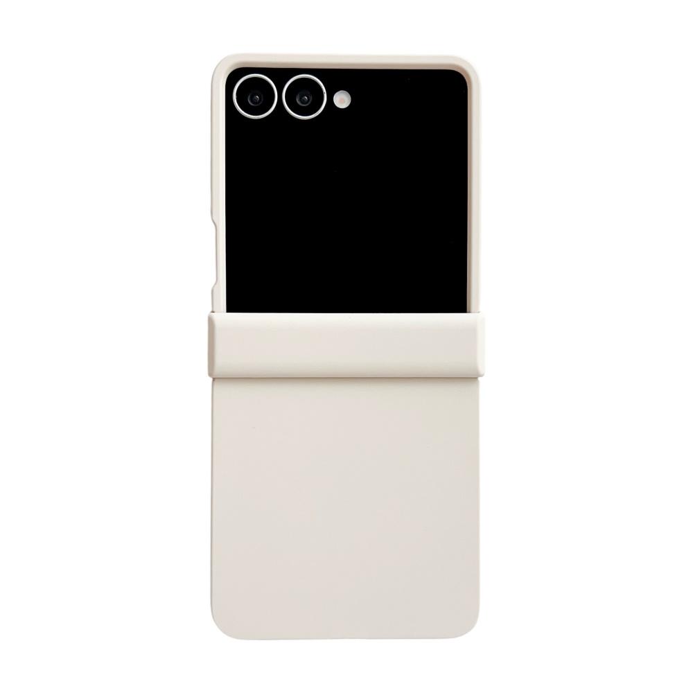 Para Samsung Galaxy Z Flip 7 6 5 4 3 Zflip7 Z Flip6 Flip5 Flip4 Flip3 Capa para Celular Dobrável Cor Doce Capa de Pele Líquida à Prova de Choque
