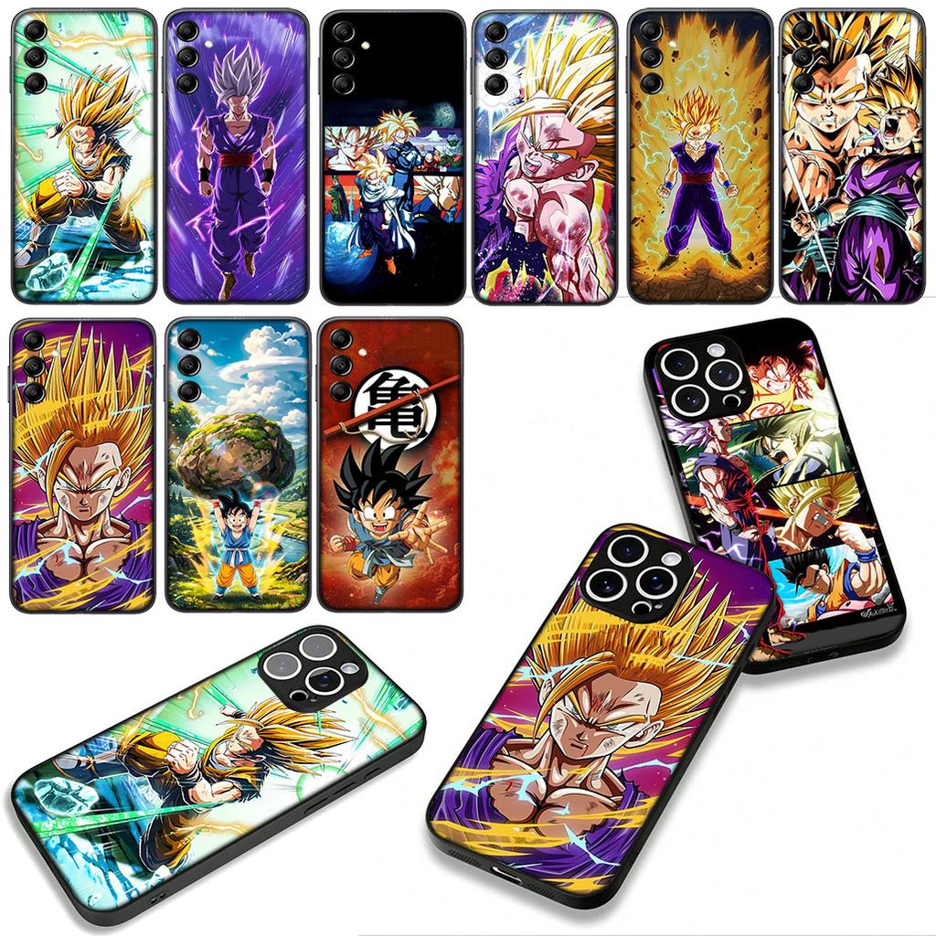 Son Gohan Dragon Gokus Ball for Samsung Galaxy A25 A37 A57 A12 A14 A31 A41 A50 A51 A70 A71 A72 A21S A04 M15 Note 20 9 8 10 Case