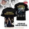 Jonas Brothers The World Tour Celebration Five Albums 3D T-Shirt M764