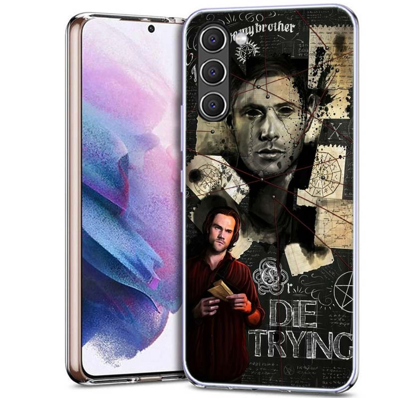 Supernatural Symbol Phone Case for Samsung A16 A26 A36 A56 A17 A37 A57 A07 A06 A02S A12 A22 A32 A52S A72 Galaxy A70 A50S A71 A51