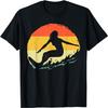 Surfkunst für Frauen Mädchen Strand Surfer Hawaiianische Welle Surfen T-Shirt