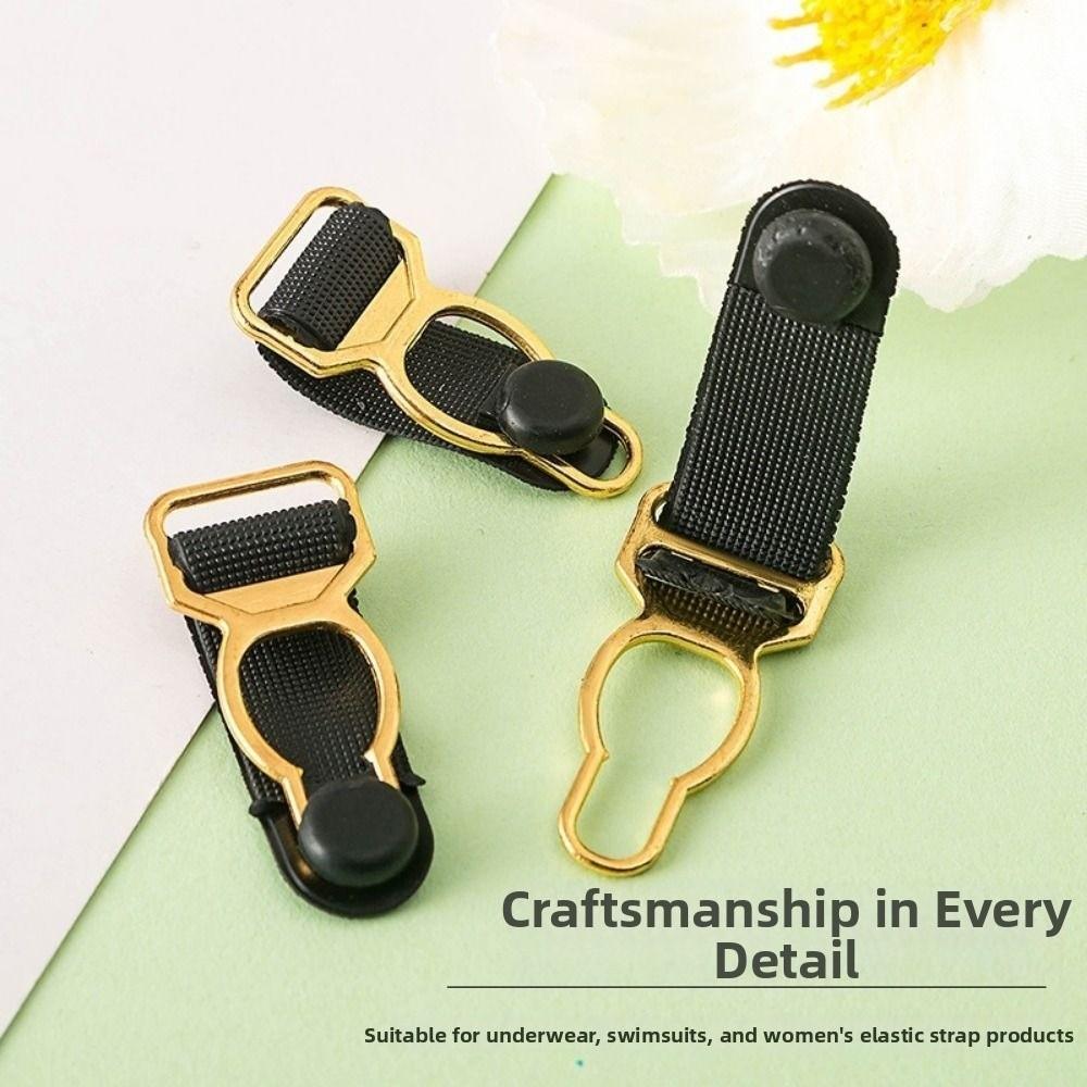 10pcs 10/12mm Suspender Ends Hooks Plastic Suspender Clips New Corset Leg Garter Belt Clip