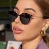 Uued Ümmargused Vintage Päikeseprillid Naistele Retro Luksus Disainer Päikeseprillid Naiste Päikeseprillidele Oculos De Sol Varjundid UV