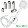 Versatile Stainless Steel Shower Extension Tube for Different Locations