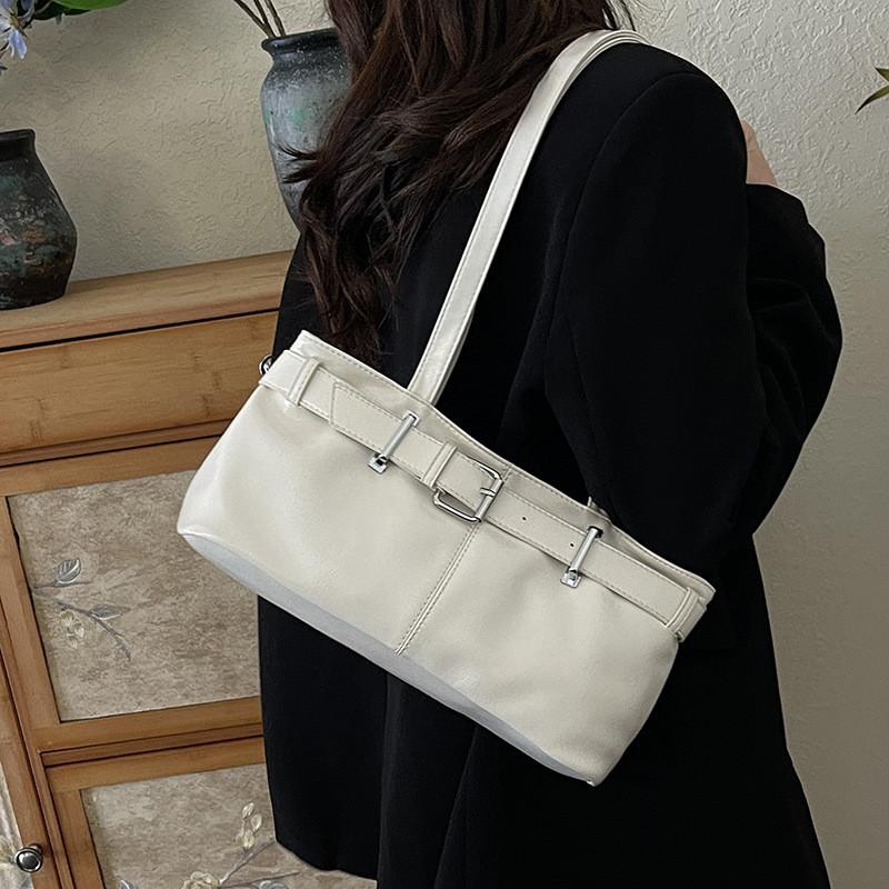 Street Fashion Pu Small Shoulder Bag With Zipper Closure For Daily Use
