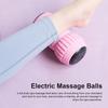 Electric Peanut Ball Ergonomic Massage Ball Rechargeable Peanut Massager 3 Speed for Myofascial Release & Muscle Recovery