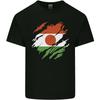 Torn Niger Flag Nigerien Day Football Mens Light Cotton T-Shirt Unisex T-Shirt