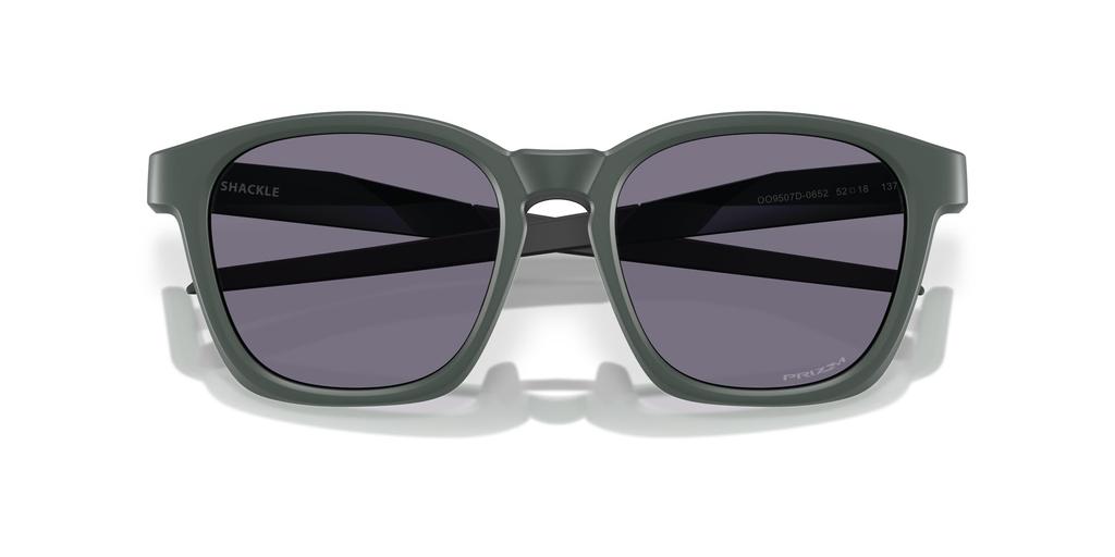 Oakley Sunglasses 0OO9507D SHACKLE 95070652 Mt Hunter Green Prizm Grey Polarized [Oakley] (Green/Grey)