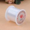 0.2-0.8mm 1Roll DIY Beaded Transparent Nylon Manual Cord Crystal Rope No Elasticity Line For Bracelet Making Fishing Line Supply