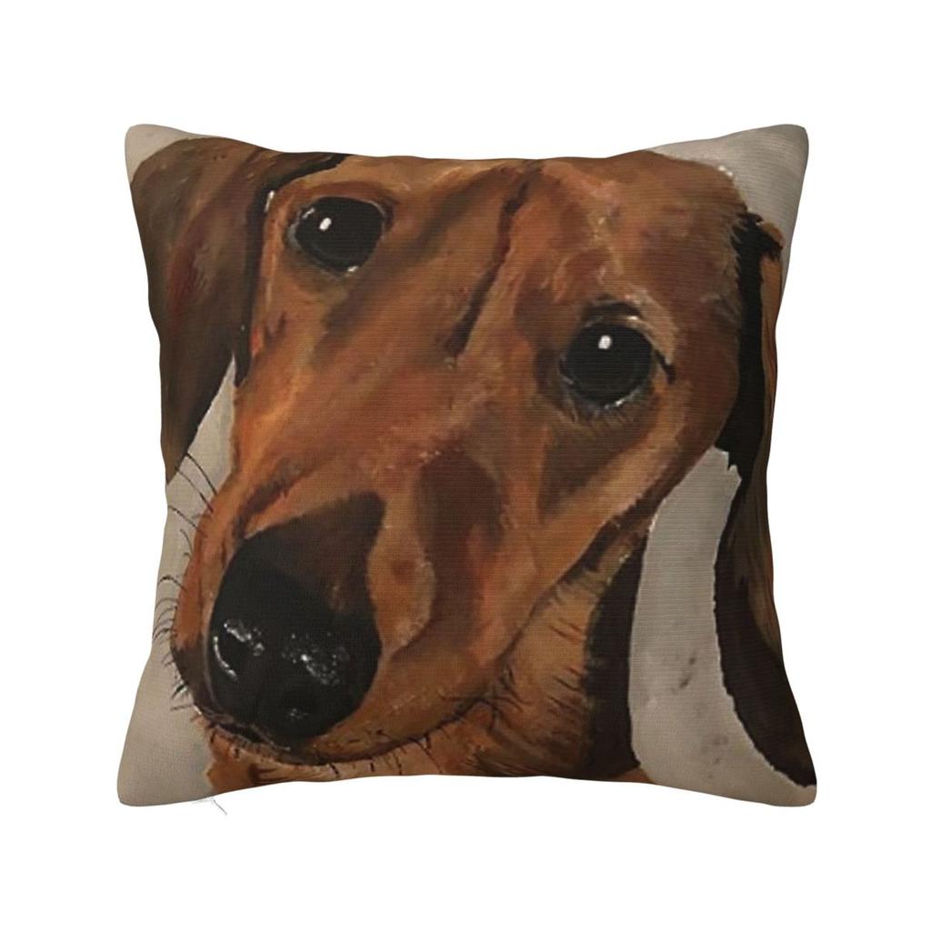 Pet Galgo Lurcher Dachshund Animal Hip Hop Cute Throw Pillow Cover Polyester Decorative Pillow Dog Lover Funny Cushion Covers