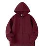 Women's Korean Style Zipper Hoodie - Autumn/Winter 2025, Comfortable Cotton, Casual Loose Fit
