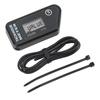 Tacômetro Digital Indutivo Horímetro IP68 À Prova D'água Contador de RPM para Motocicleta Preto para Cortador de Grama Moto de Trilha