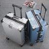 Valigia da Viaggio Grande Capacità con Telaio in Alluminio, Serratura a Combinazione, Ruote a Trolley e Design Resistente per Uomini e Donne.
