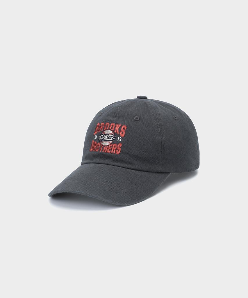 BROOKS BROTHERS Bb X Kt Wiz Ball Cap (Charcoal) (Bbacmbf532)