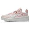 Li Ning Superwave Lite Classic Versatile Casual Slip Resistant Durable Low Top Skate Shoes Women Sneaker Pink White AGCR156-2