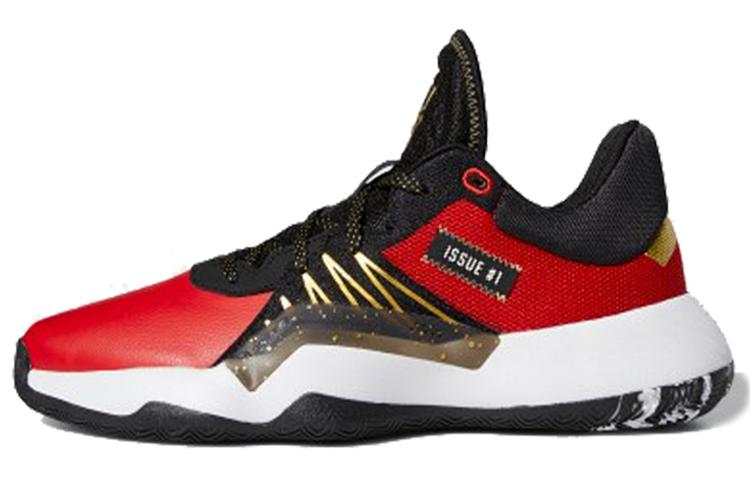adidas D.O.N. Issue #1 Gca 'Black Scarlet' EF9966