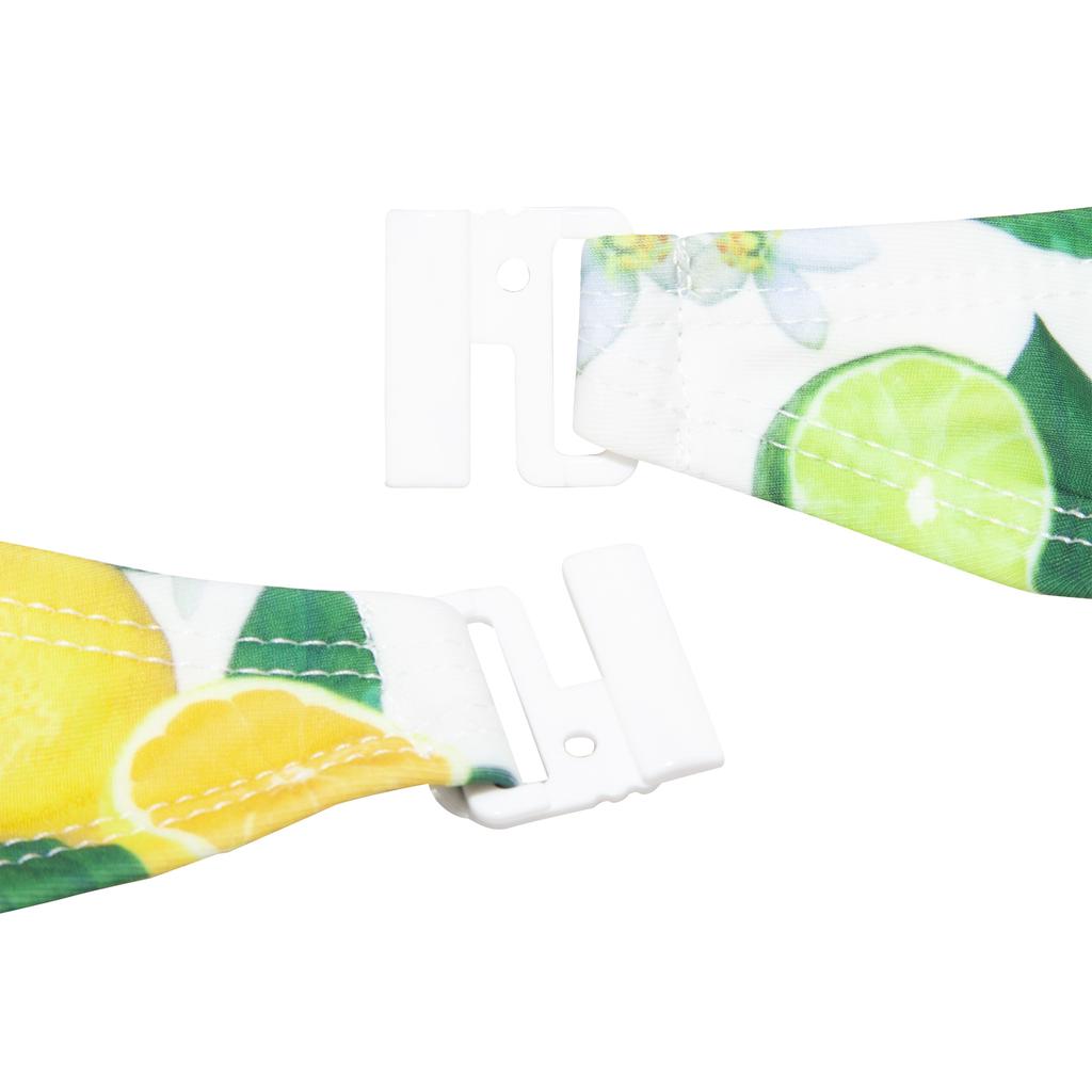Brave Soul Womens/Ladies Fruit Print Bandeau Swimming Costume