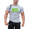Herren Slim Fit Sommer Neue Muscle Zeigt Druck Freizeit Training Outdoor Lauf Top