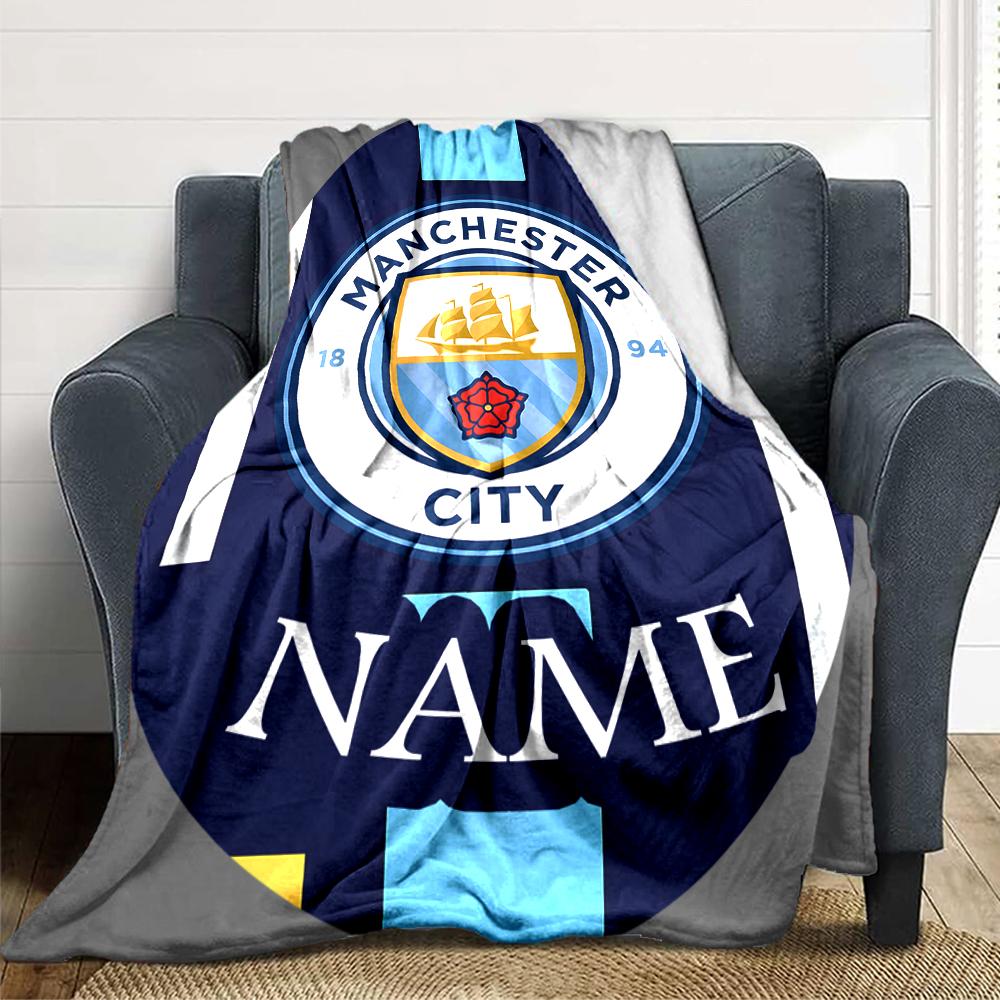 Custom Name FC Ingolstadt Team Crest blanket for Couch & Bed, Plush Cozy Fuzzy Blanket Super Soft & Warm Blankets for Fall and Winter. 0908277