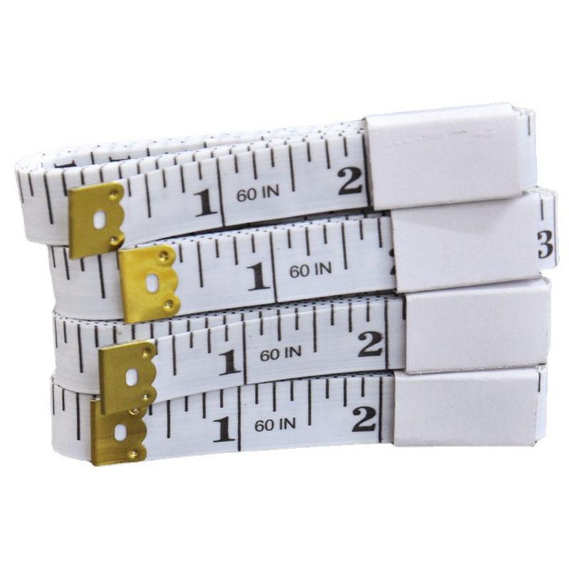 Kroppsmätningslinjal Sömnad Skräddartejp Måttband Centimeter Meter Sömnadsmåttband Mjuk Linjal