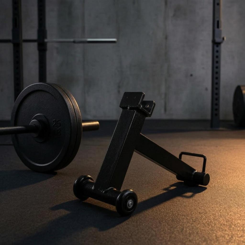Barbell Plate Changer Back-Saving Deadlift Jack Portable for Weightlifters