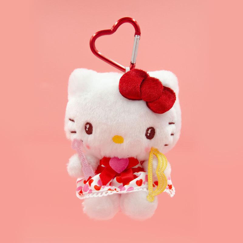 Anime Figure Kuromi Cinnamoroll Plush Toy Soft Stuffed Doll Cartoon Keychain Cute Backpack Pendant Decor Birthday Gift For Girls