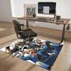 1pc Boku no Hero Academia Midoriya Izuku Chair Mat - Anime Cartoon Design Office Desk Pad, Non-Slip Carpet for Home Decor, Suitable for All Seasons.T0