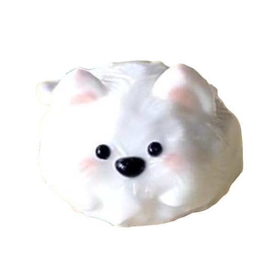 Dog Cat Dessert Squeeze Toy Stress Relief Pet Animal Shape Dessert Sensory Fidget Toy Slow Rising Hand Relaxation Decompression Stress Ball