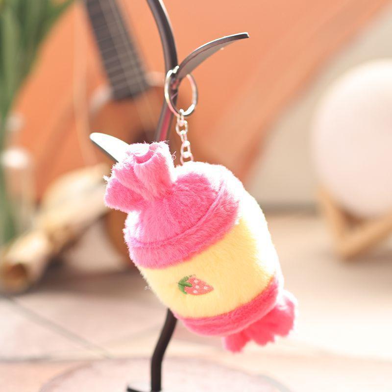 Plush Animal Keychain With Soft Pp Cotton Filling For Kids And Adults