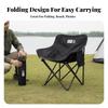 Moon Chair Foldable Foldable Outdoor Excursions Chair Lightweight Quick Setup For Anglers Concert And  Moveers Fishing Beach