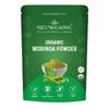 Neuwganic Bio-Moringa-Pulver - 200 g - Indien Bio & USDA-zertifiziert - Behenblätter für Verdauung, Energie, Leberschutz & Augengesundheit