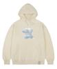 [Unisex] Big Cloud Bear Smile Hoodie_Cream