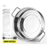 FATTBAO Thickened 304 Stainless Steel Hot Pot/Soup Pot