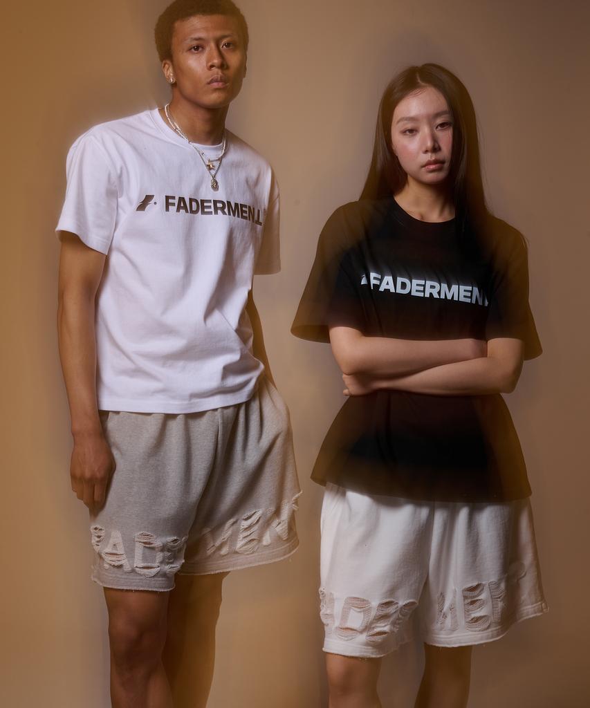 Peideomeonteu Scratch Fader Logo Damaged Shorts (6 Colors)