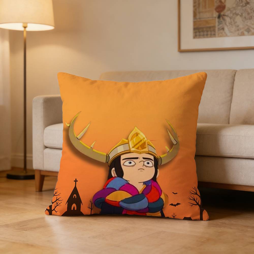 Abaddon H-Haunteds H-Hotel Kissenbezug Muster Bedruckter Kissenbezug Für Wohnzimmer Sofa Kissenbezug