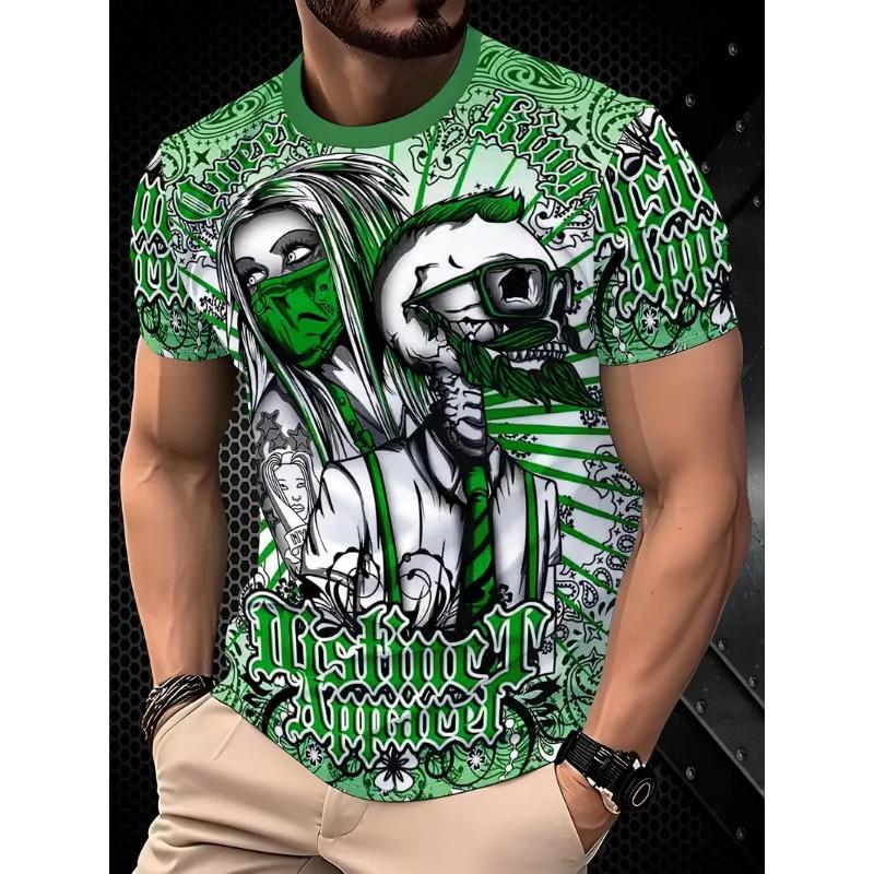 New Men's Short Sleeve T-shirt