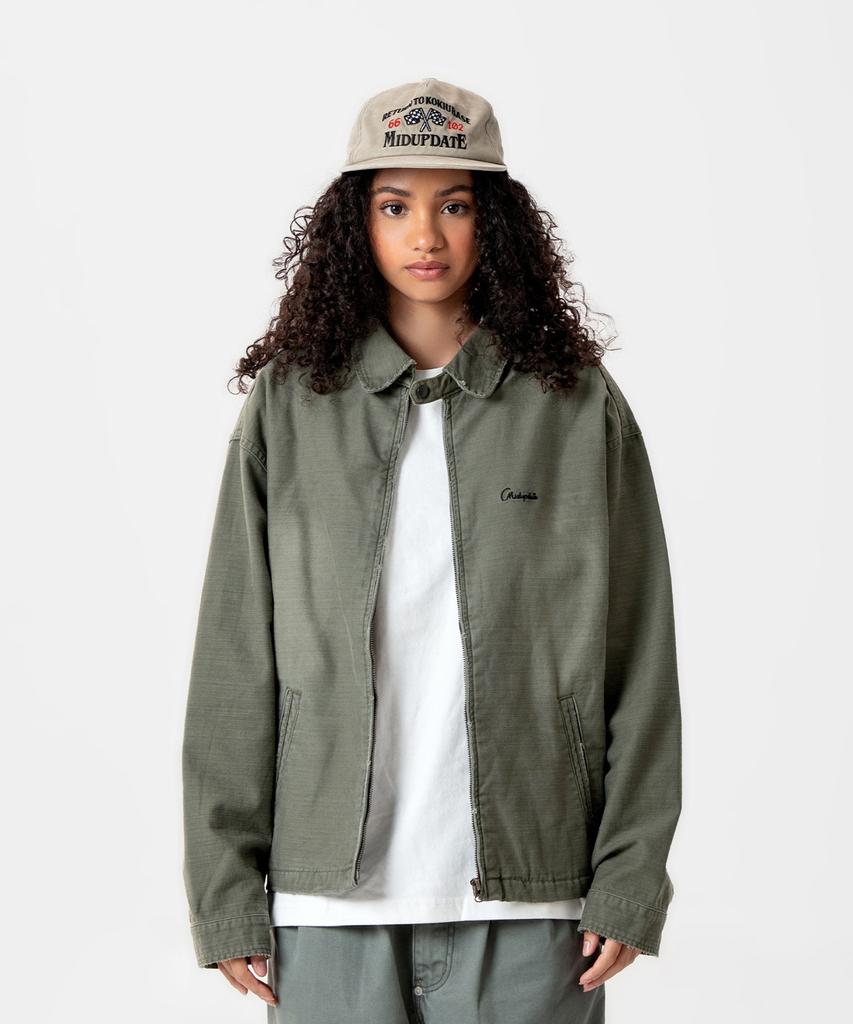 Midupdate Vintage Washed Jacket_Khaki