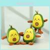 Soft And Cuddly Four-inch Avocado Plush Keyring Perfect For Childrens Bags And Gifts